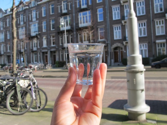 The smallest water glass in the World