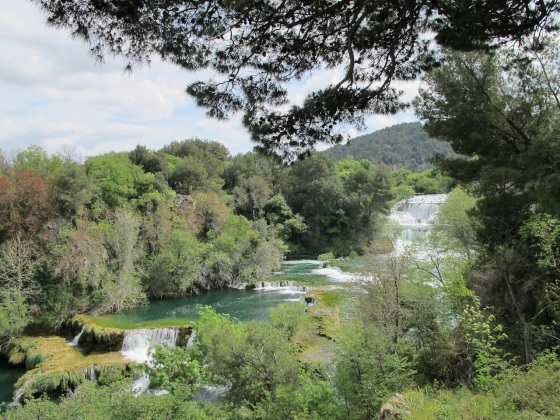 River Krka in spring
